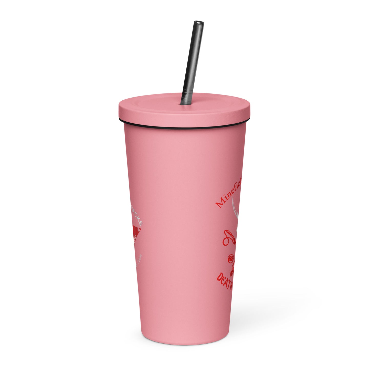 1961 Insulated tumbler with a straw