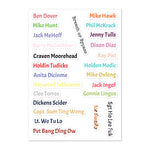 Slang Words Sticker sheet accessories