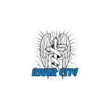 River City Wings Cross Bubble-free stickers accessories