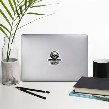 Crater Lake Skull Bubble-free stickers accessories