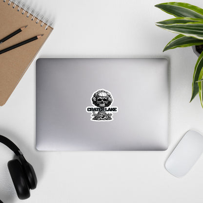 Crater Lake Skull Bubble-free stickers accessories