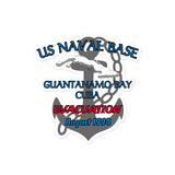 1961 Gitmo Bay Evacuation 1994 Bubble-free stickers accessories