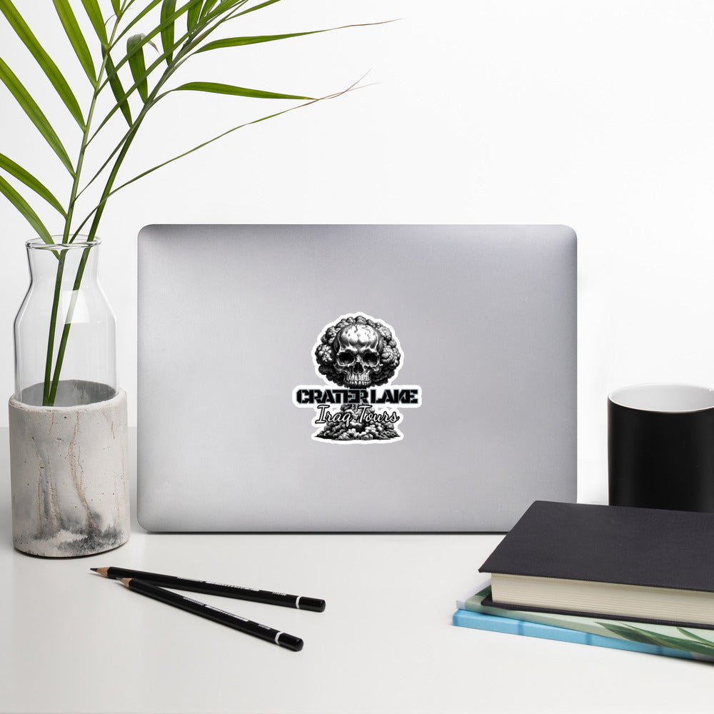 Crater Lake Skull Bubble-free stickers accessories