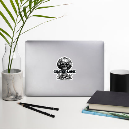 Crater Lake Skull Bubble-free stickers accessories