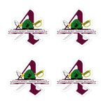 4TH Bubble-free stickers accessories