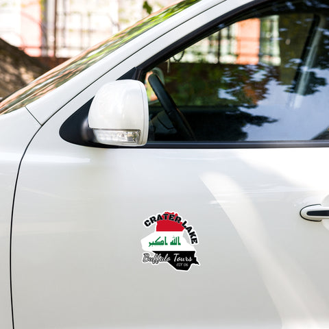 Crater Lake Buffalo Tours Bubble-free stickers accessories