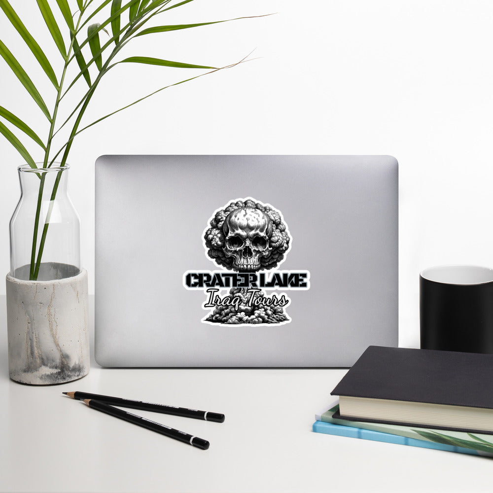 Crater Lake Skull Bubble-free stickers accessories