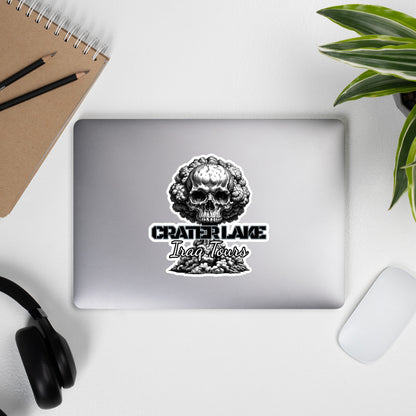 Crater Lake Skull Bubble-free stickers accessories