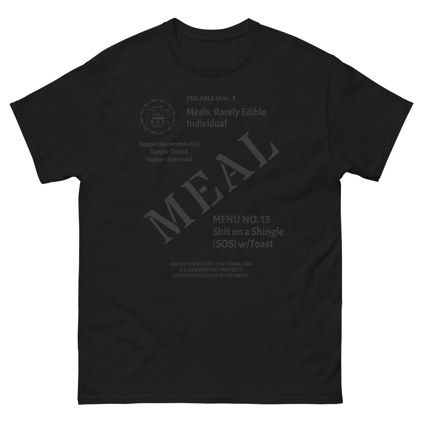 MRE Men's classic tee engineer military