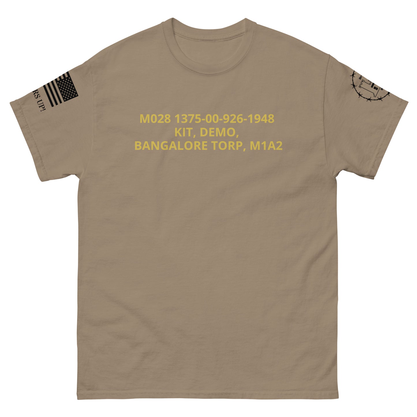 Bangalore Torpedo Men's classic tee engineer military