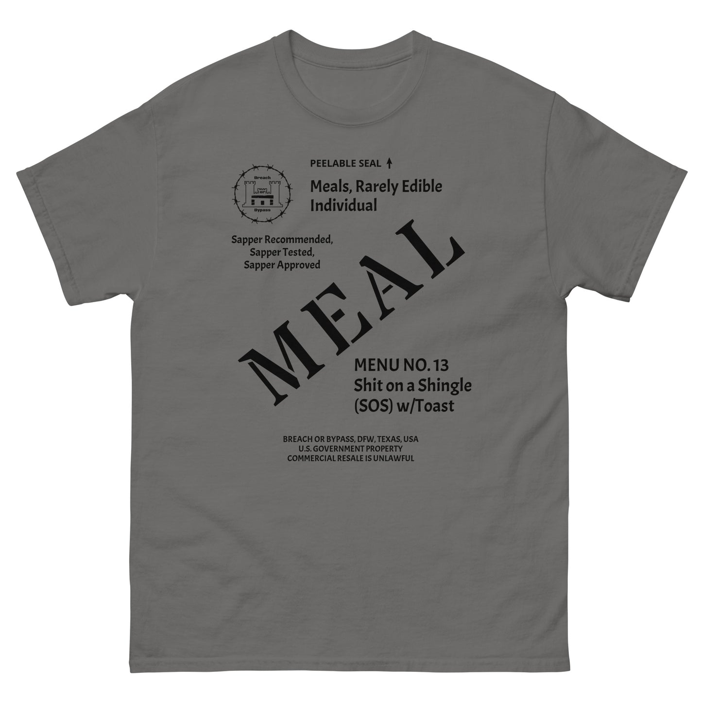 MRE Men's classic tee engineer military