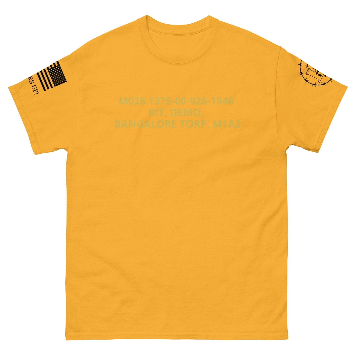Bangalore Torpedo Men's classic tee engineer military