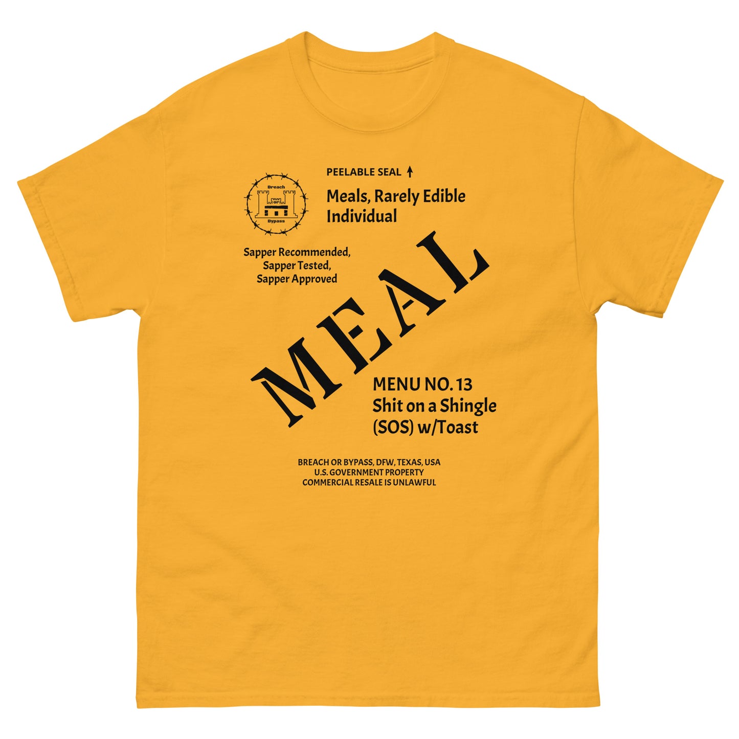 MRE Men's classic tee engineer military