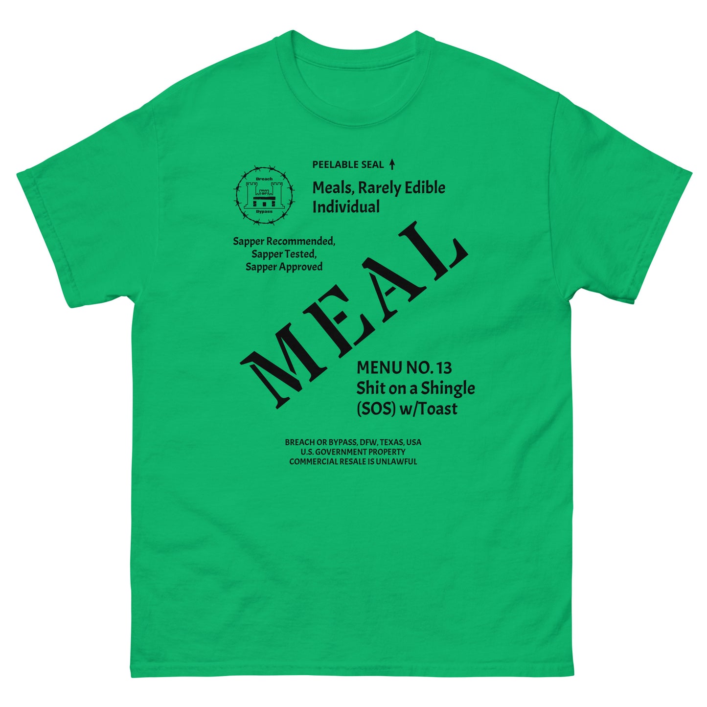 MRE Men's classic tee engineer military