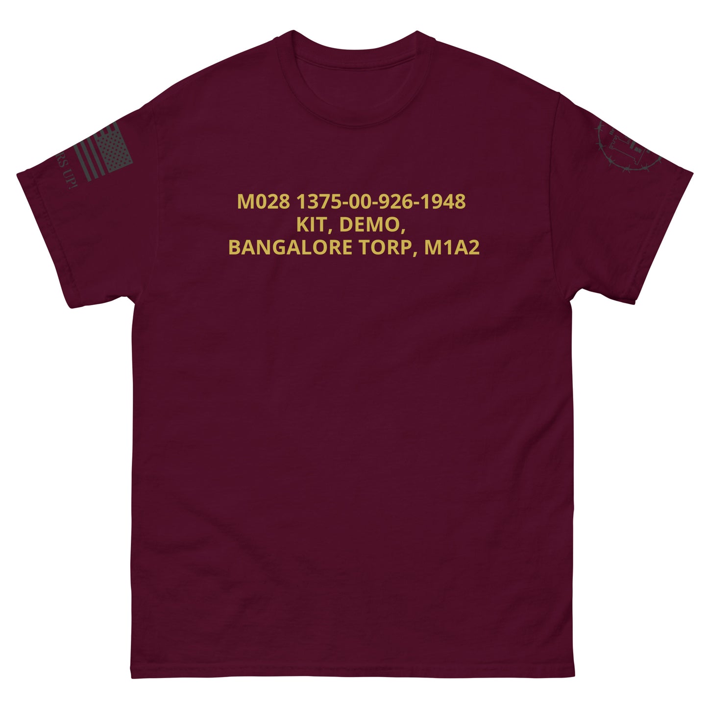 Bangalore Torpedo Men's classic tee engineer military