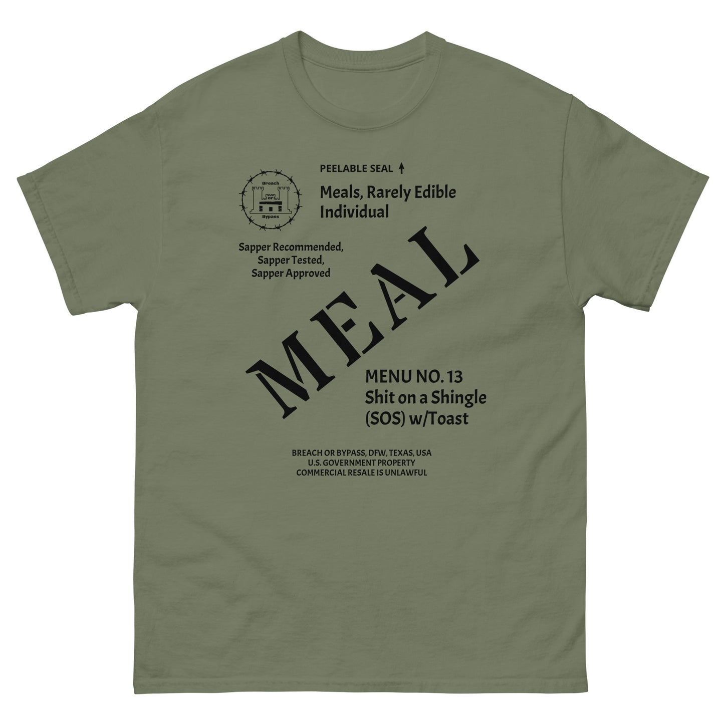 MRE Men's classic tee engineer military