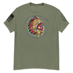 Bleed and Rise Savage Men's classic tee military