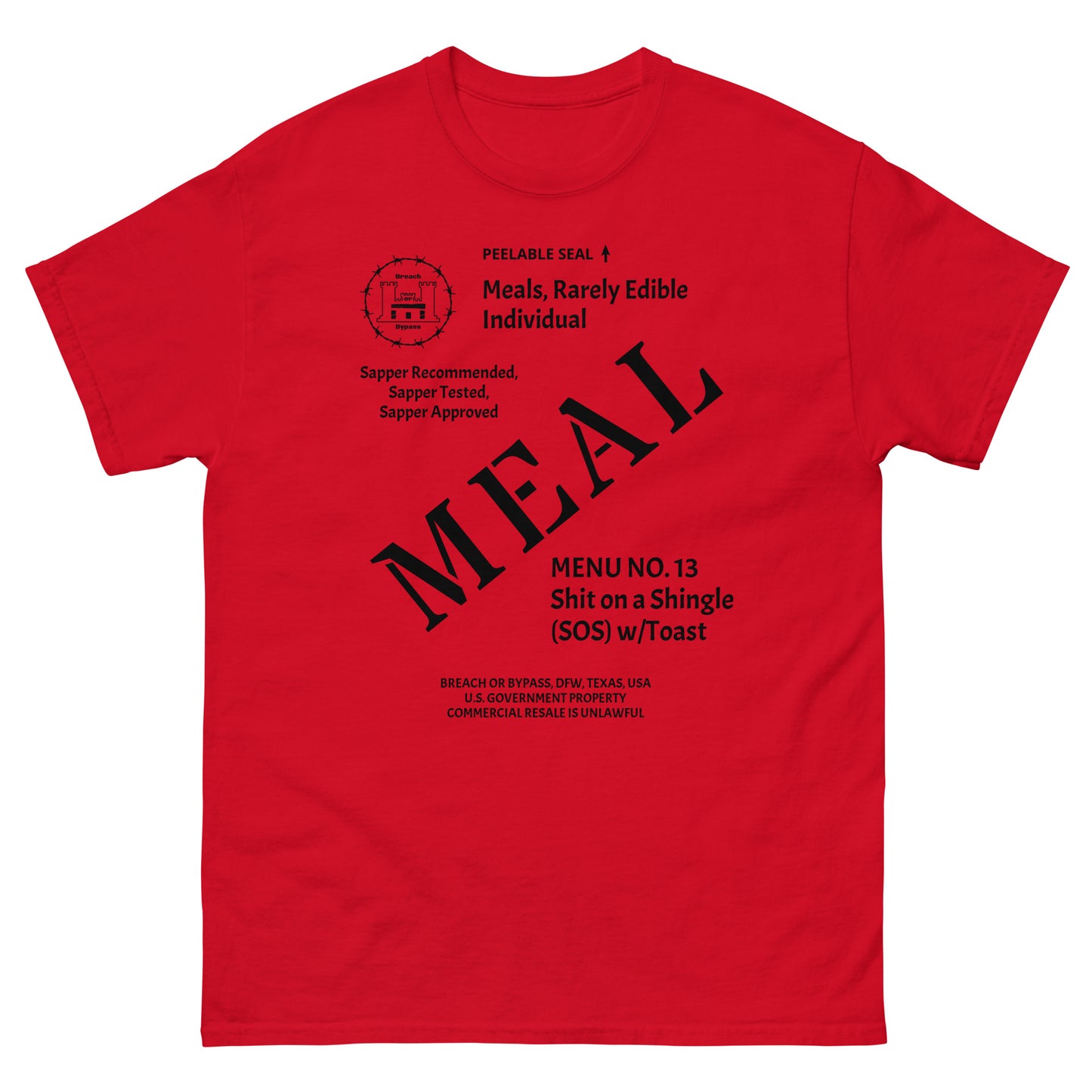MRE Men's classic tee engineer military