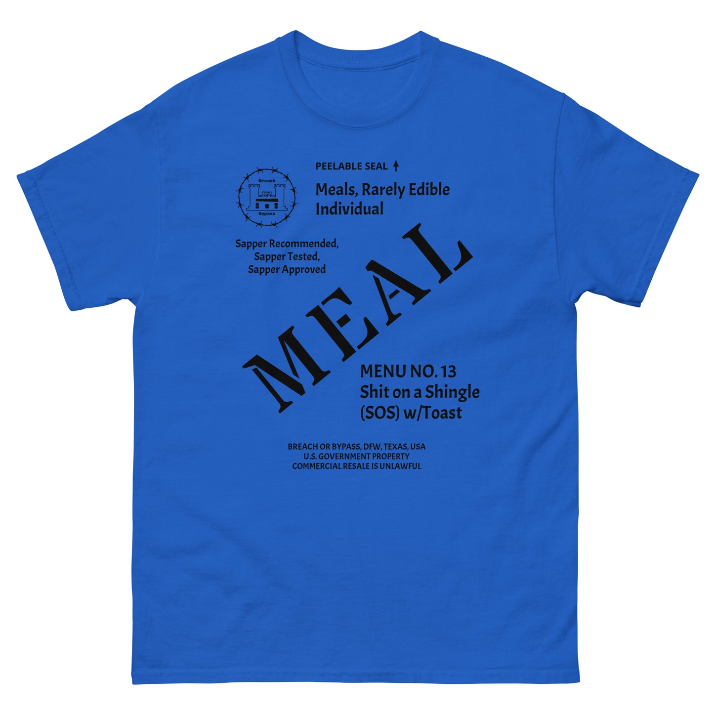 MRE Men's classic tee engineer military