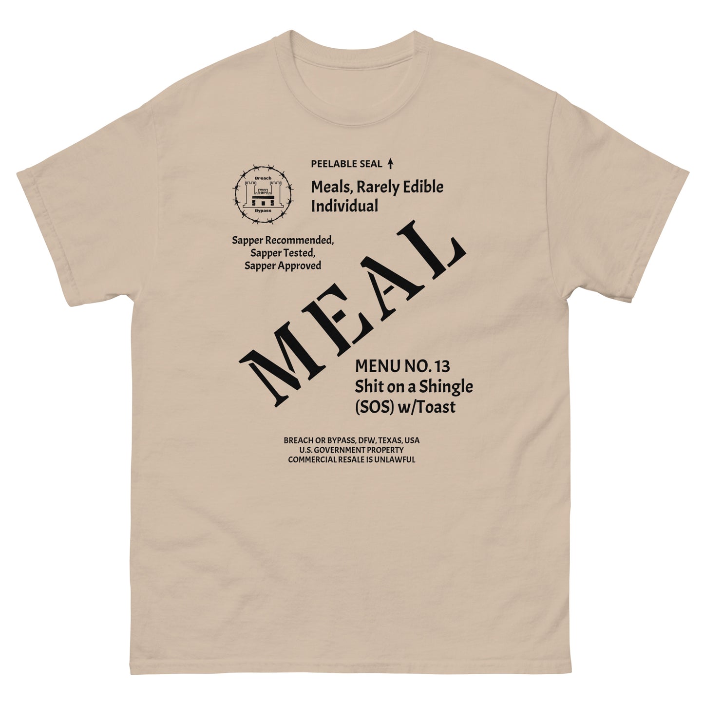 MRE Men's classic tee engineer military