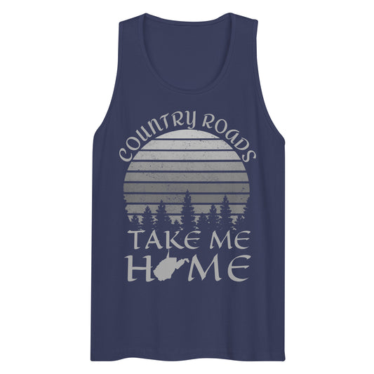 Country Roads Mike Men’s premium tank top accessories
