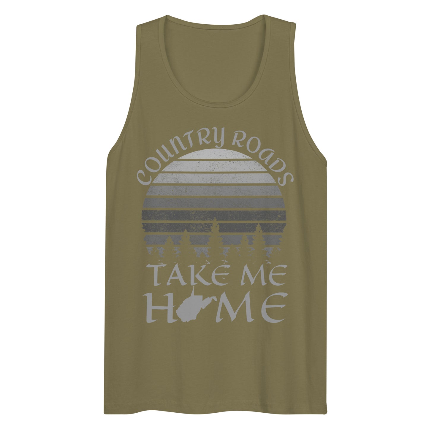 Country Roads Mike Men’s premium tank top accessories