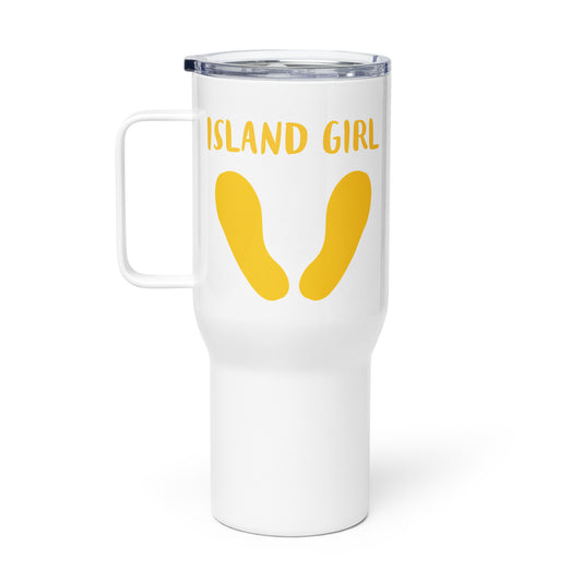 4TH Island Girl Travel mug with a handle accessories