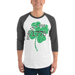 Born In a Bar3/4 sleeve raglan shirt
