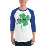 Born In a Bar3/4 sleeve raglan shirt