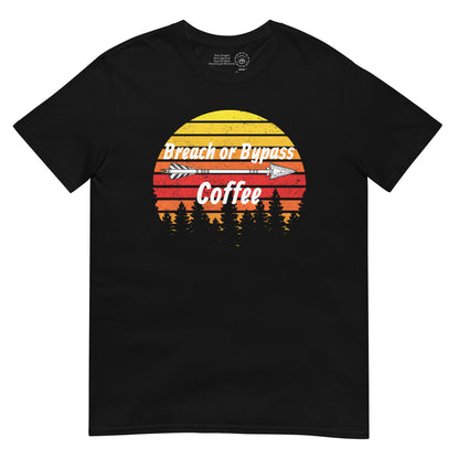 BorB Coffee Arrow Sun Short-Sleeve Unisex T-Shirt Jenn