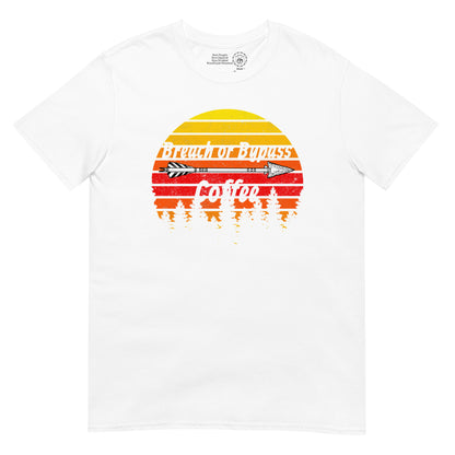 BorB Coffee Arrow Sun Short-Sleeve Unisex T-Shirt Jenn