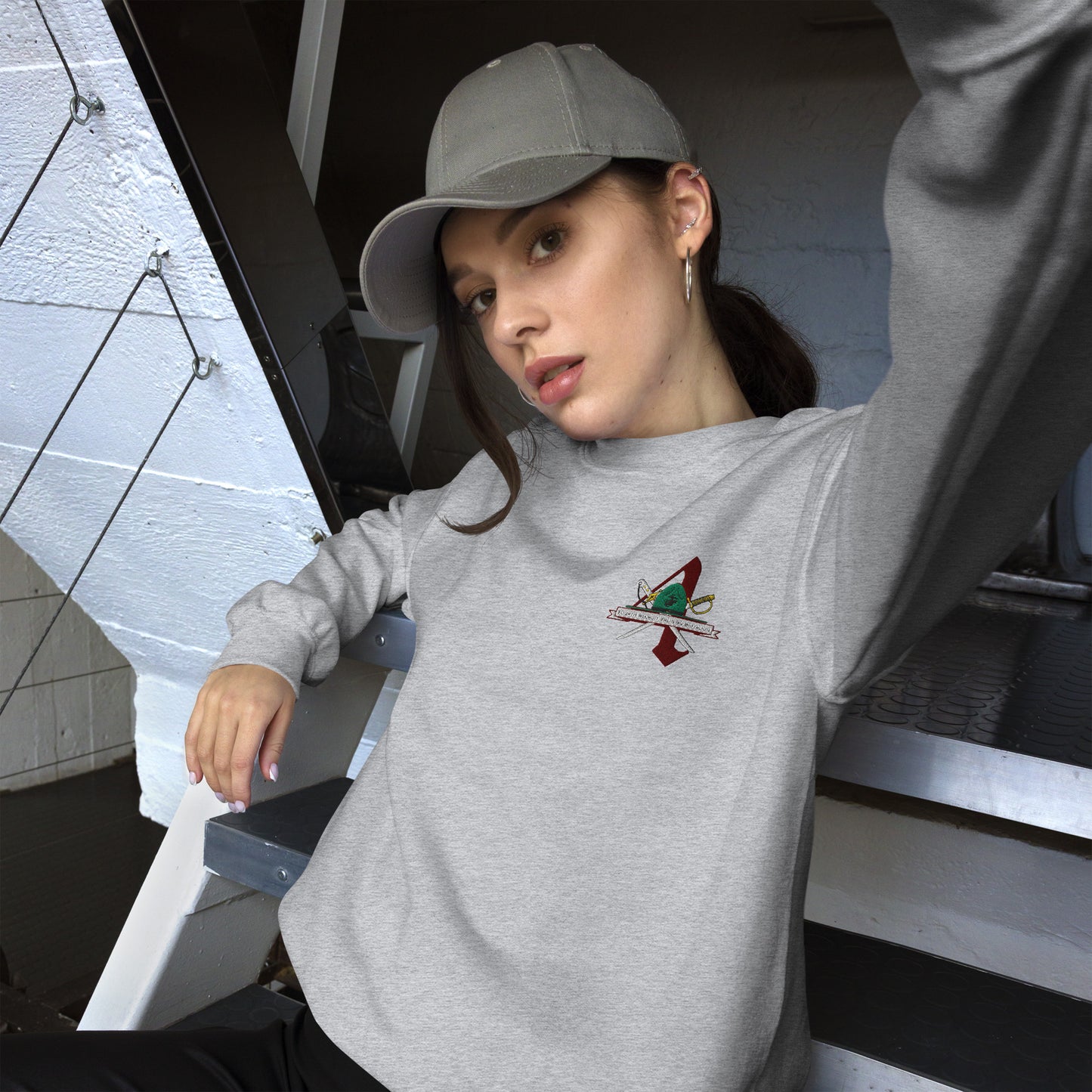 4th Unisex Sweatshirt military