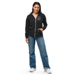 BorB Unisex zip hoodie military