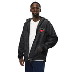 1961 Unisex lightweight zip up windbreaker