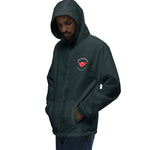 1961 Unisex lightweight zip up windbreaker