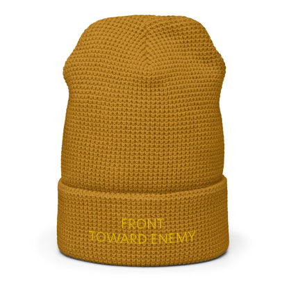 Front Toward Enemy Waffle beanie accessories