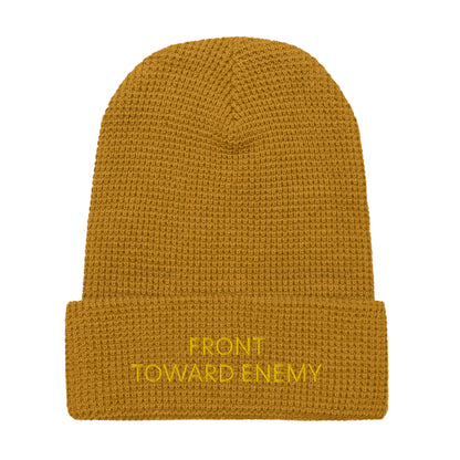 Front Toward Enemy Waffle beanie accessories