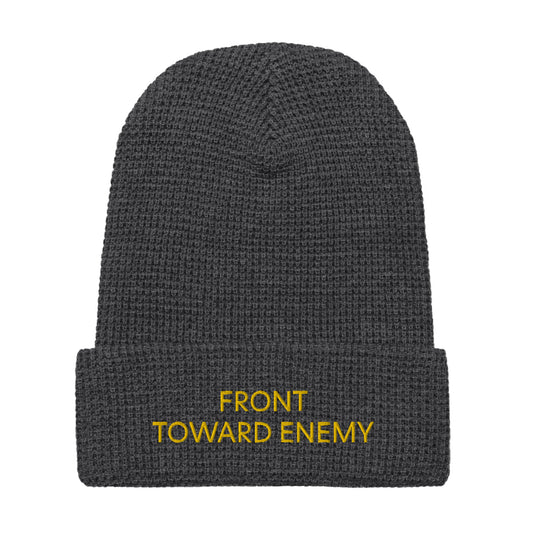 Front Toward Enemy Waffle beanie accessories