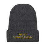 Front Toward Enemy Waffle beanie accessories