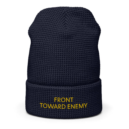 Front Toward Enemy Waffle beanie accessories