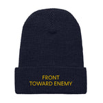 Front Toward Enemy Waffle beanie accessories