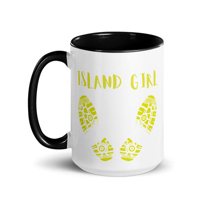 4TH Island Girl Mug with Color Inside accessories