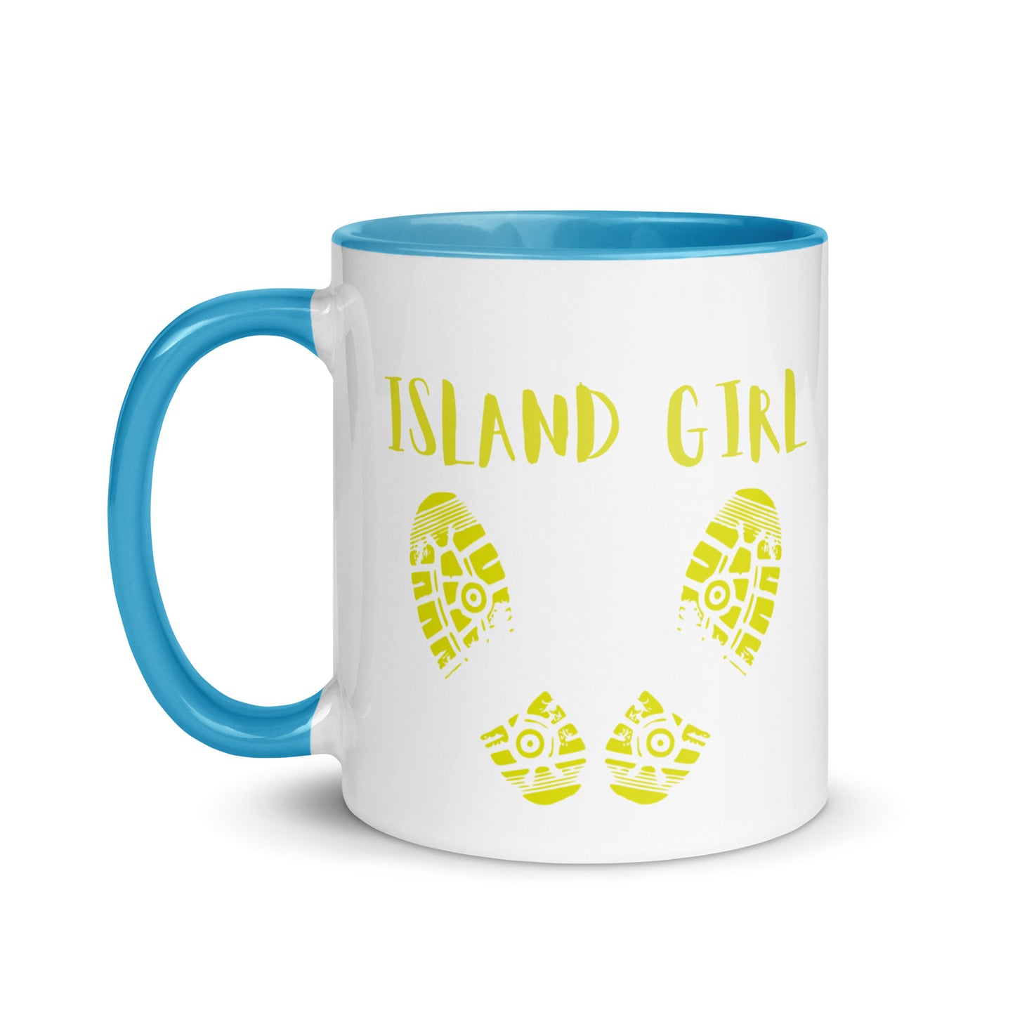 4TH Island Girl Mug with Color Inside accessories