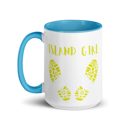 4TH Island Girl Mug with Color Inside accessories