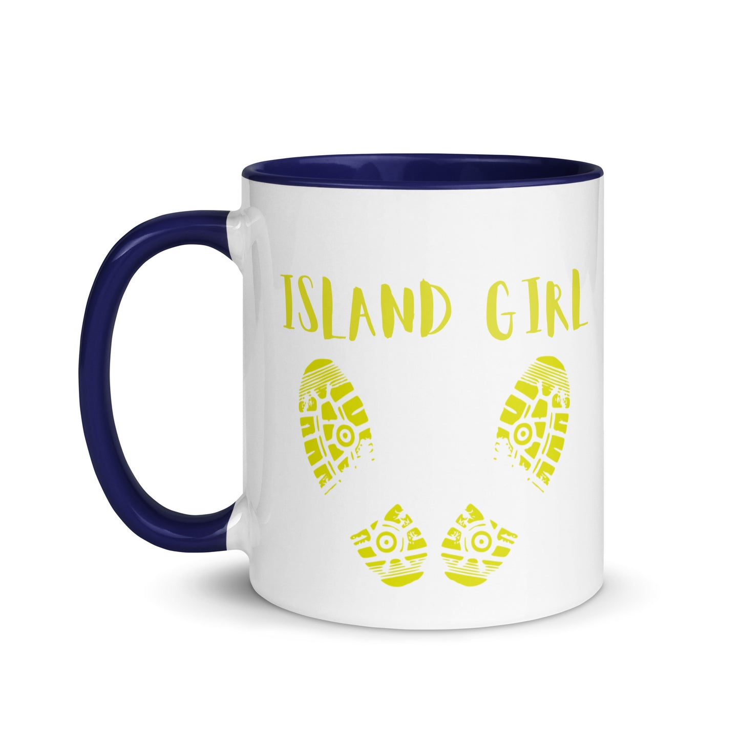 4TH Island Girl Mug with Color Inside accessories