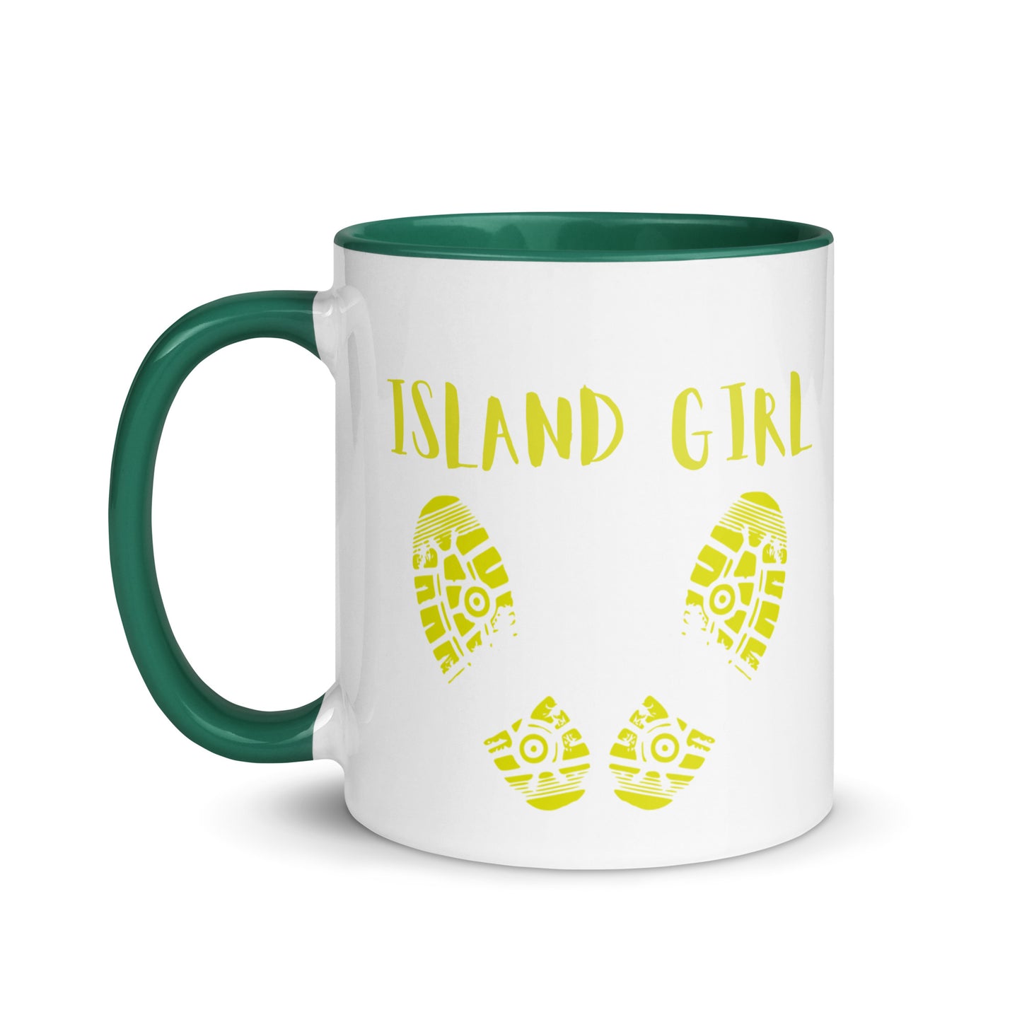 4TH Island Girl Mug with Color Inside accessories