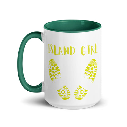 4TH Island Girl Mug with Color Inside accessories