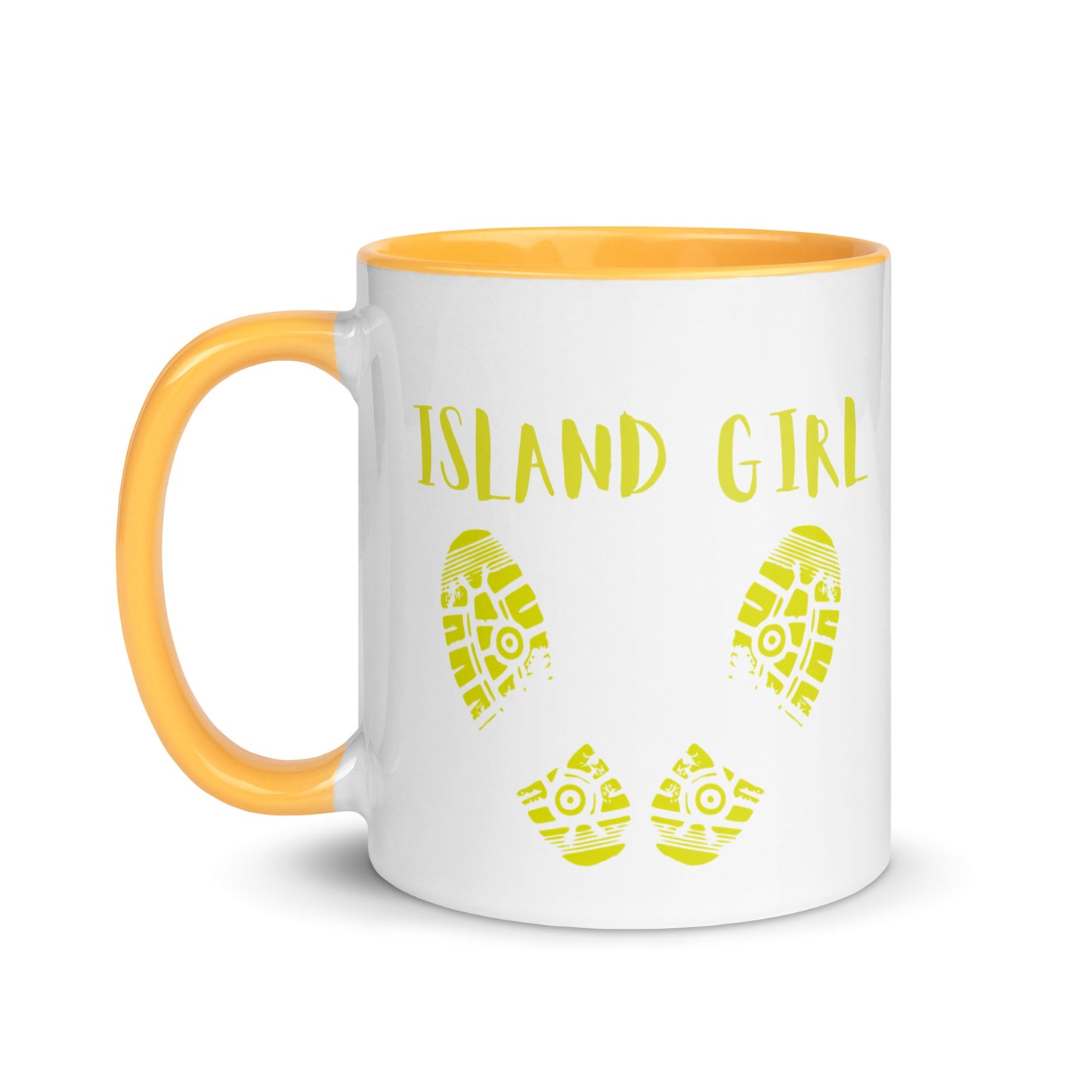 4TH Island Girl Mug with Color Inside accessories