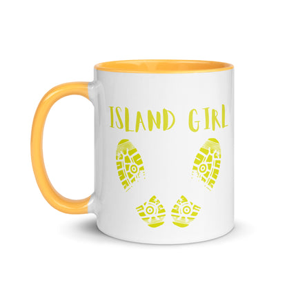 4TH Island Girl Mug with Color Inside accessories