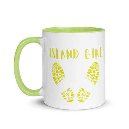 4TH Island Girl Mug with Color Inside accessories